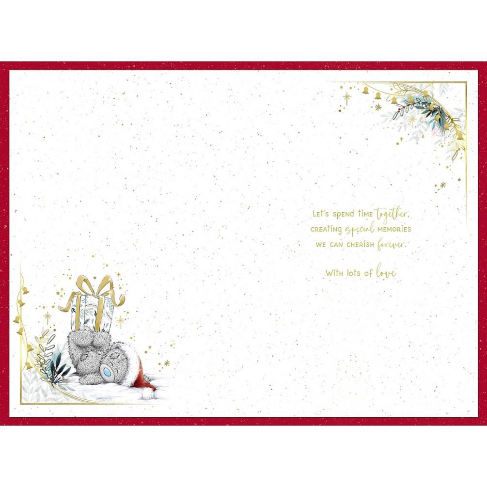Brilliant Boyfriend Verse Me to You Bear Christmas Card Extra Image 1